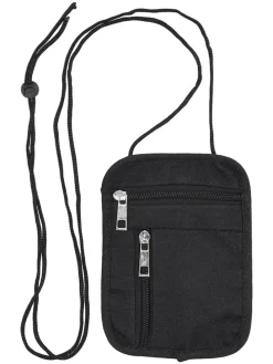 Handytasche in Schwarz - (B)13 x (H)18 cm