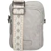 Handytasche "Malaga" in Grau - (B)12 x (H)19 x (T)2 cm