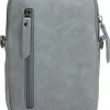 Handytasche "Malaga" in Hellblau - (B)12,5 x (H)19,5 x (T)2,5 cm
