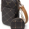 Handytasche "Monogram" in Schwarz - (B)11 x (H)19 x (T)4 cm