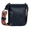 Handytasche "Palina" in Dunkelblau - (B)15 x (H)19,5 x (T)5,5 cm