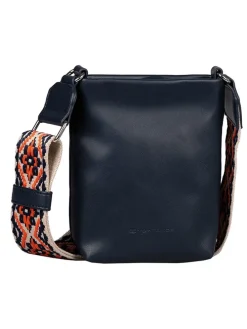Handytasche "Palina" in Dunkelblau - (B)15 x (H)19,5 x (T)5,5 cm