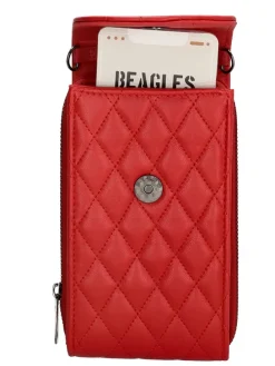 Handytasche "Rebelle" in Rot - (B)10 x (H)19 x (T)4 cm