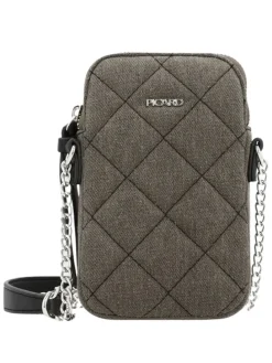 Handytasche "Rockstar" in Schwarz - (B)11 x (H)19 x (T)2 cm