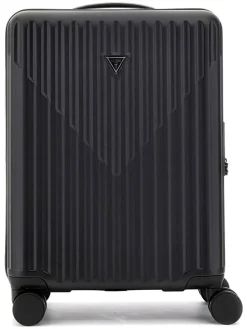 Hardcase-Trolley in Schwarz - (B)38 x (H)54 x (T)21 cm