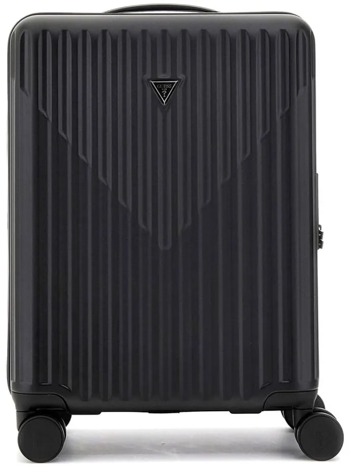Hardcase-Trolley in Schwarz - (B)38 x (H)54 x (T)21 cm