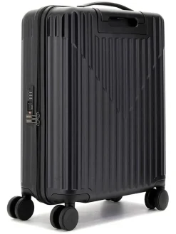 Hardcase-Trolley in Schwarz - (B)38 x (H)54 x (T)21 cm
