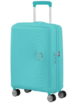 Hardcase-Trolley in Türkis - (B)40 x (H)55 x (T)20 cm
