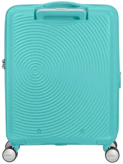 Hardcase-Trolley in Türkis - (B)40 x (H)55 x (T)20 cm