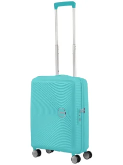 Hardcase-Trolley in Türkis - (B)40 x (H)55 x (T)20 cm