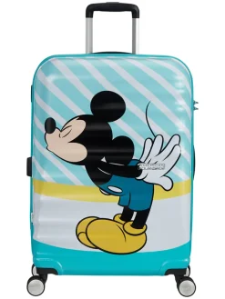 Hardcase-Trolley in Türkis - (B)47 x (H)67 x (T)26 cm