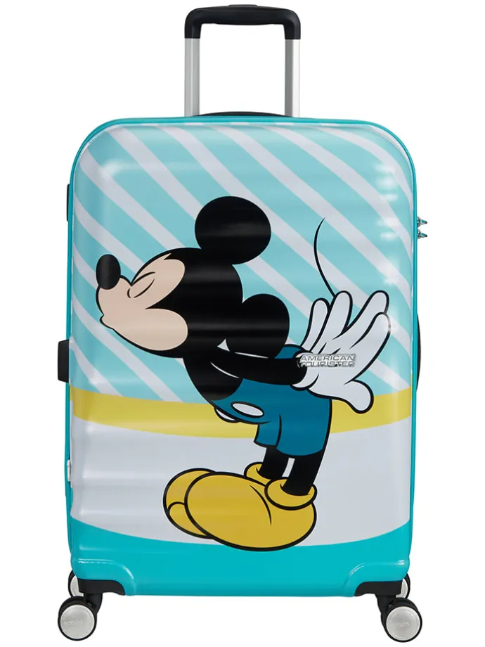 Hardcase-Trolley in Türkis - (B)47 x (H)67 x (T)26 cm