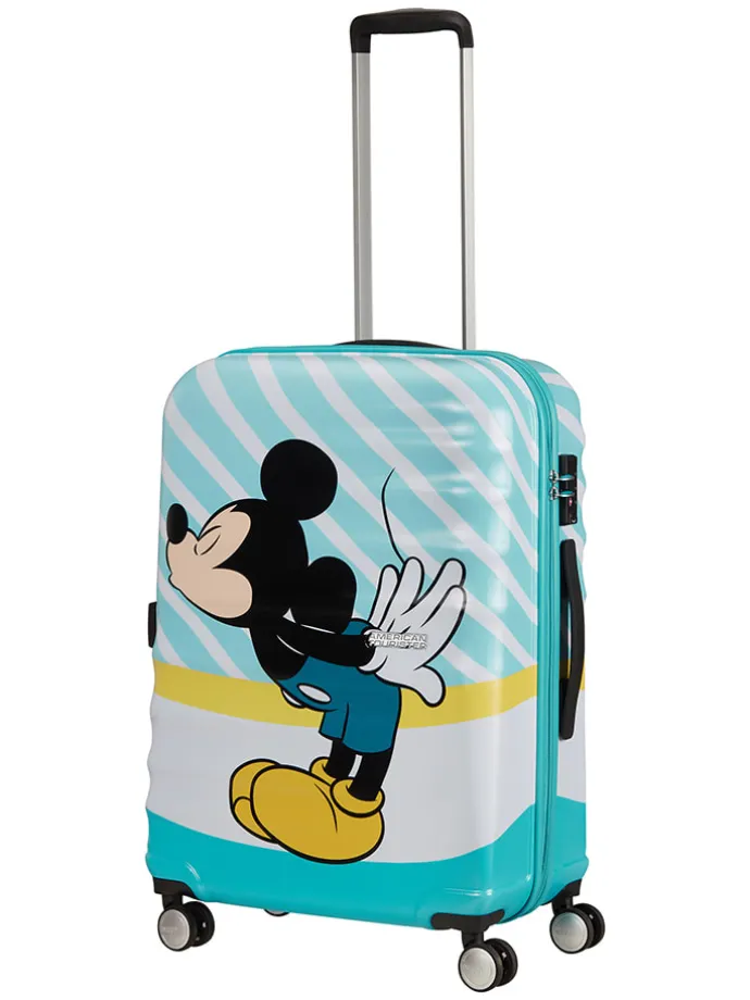Hardcase-Trolley in Türkis - (B)47 x (H)67 x (T)26 cm