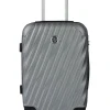 Hardcase-Trolley "Sweapeak" in Silber - (B)34 x (H)53 x (T)21 cm
