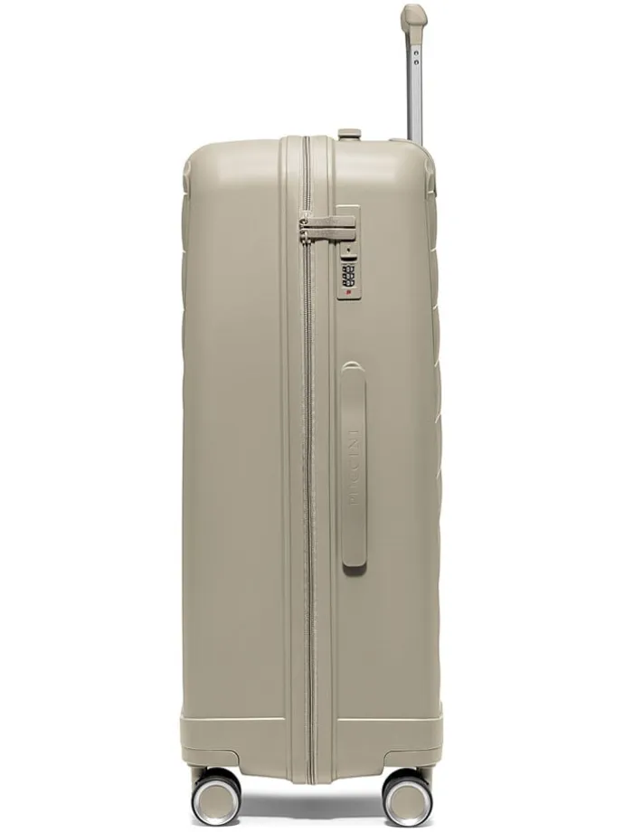 Hardcase-Trolley "Turin" - (B)51 x (H)75 x (T)29 cm in Beige