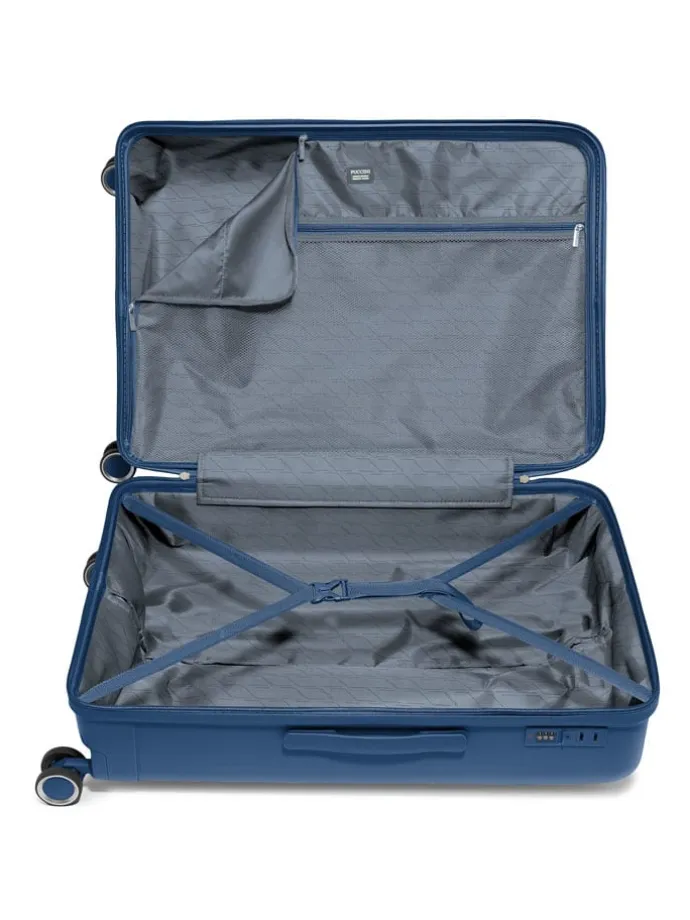 Hardcase-Trolley "Turin" in Dunkelblau - (B)51 x (H)75 x (T)29 cm