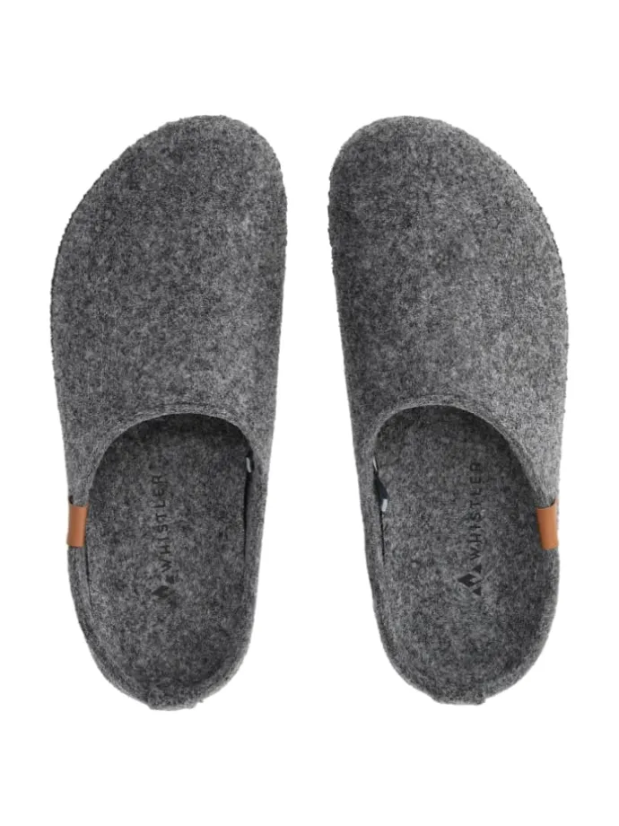 Hausschuh Tapai in 1011 Dark Grey Melange