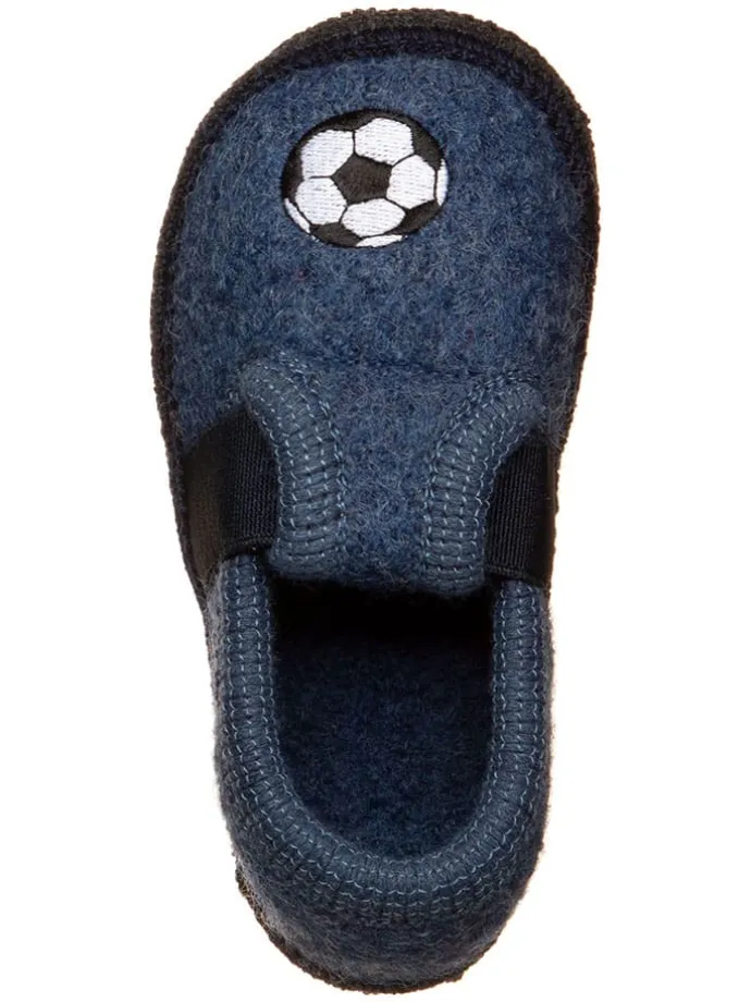 Hausschuhe "Bobby" in Blau