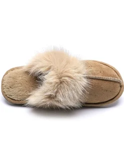 Hausschuhe in Camel