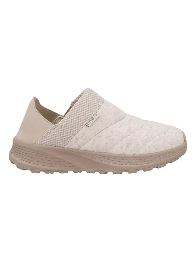 Hausschuhe "Synensys" in Creme