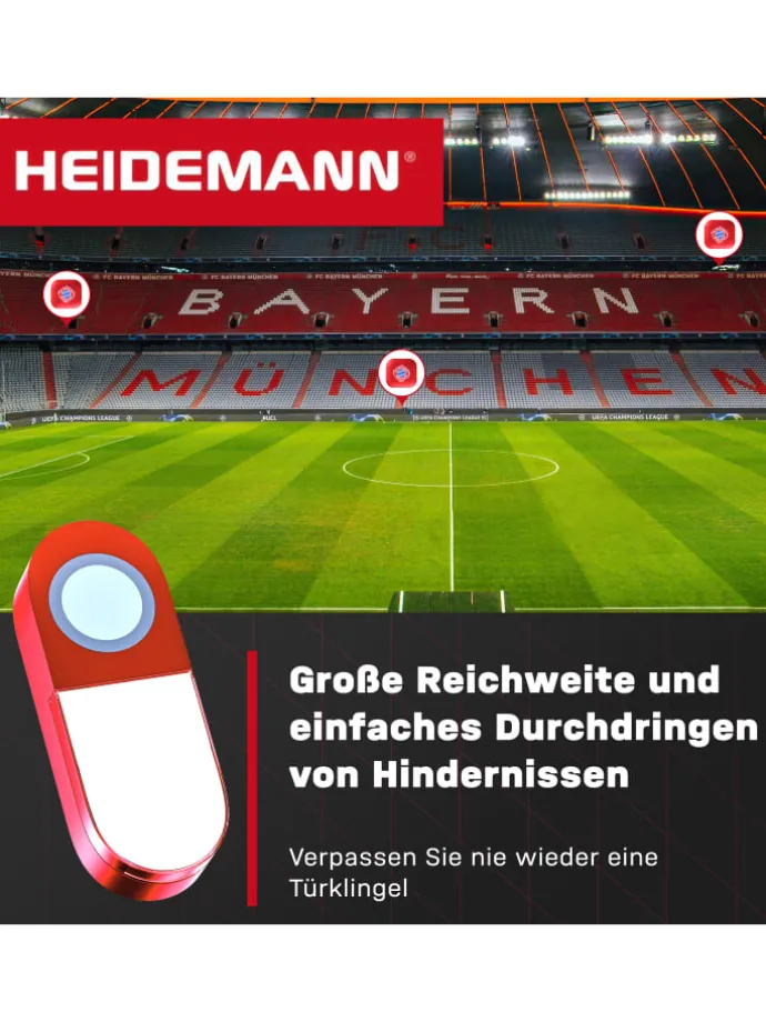 Heidemann Funkgong-Set Stern des Südens FC Bayern München