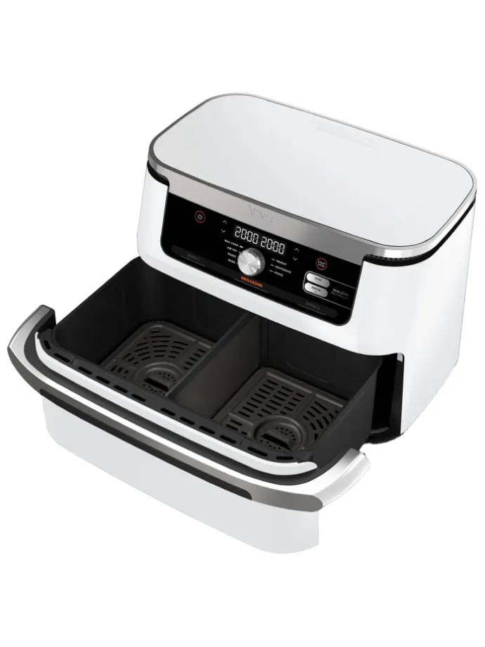 Heißluftfritteuse AF500EU Foodi FlexDrawer in weiß