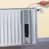 Heizkörperbürste in Schwarz - (L)120 cm