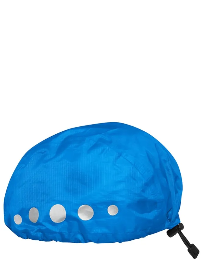 Helm-Regenschutz in Blau