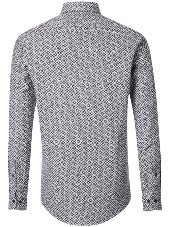 Hemd - Casual fit - in Weiß