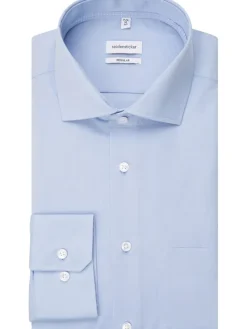 Hemd - Regular fit - in Hellblau