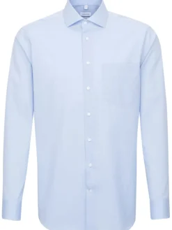 Hemd - Regular fit - in Hellblau