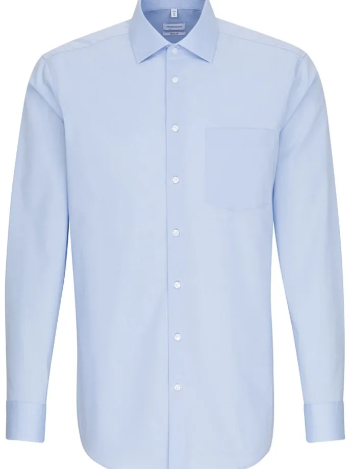 Hemd - Regular fit - in Hellblau