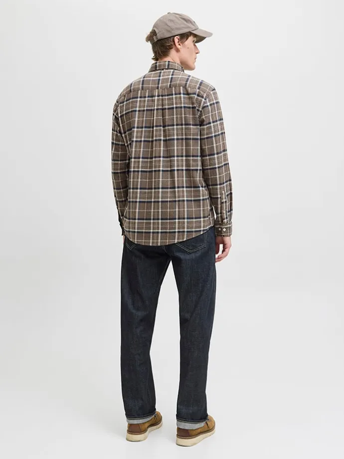 Hemd - Regular fit - in Khaki
