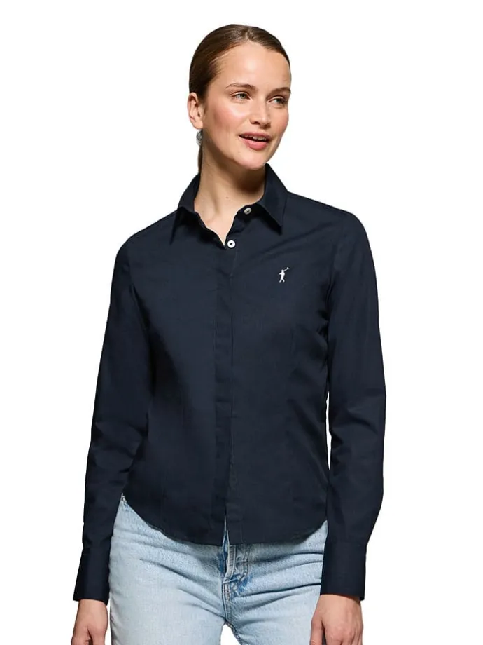 Hemd - Slim fit - in Dunkelblau