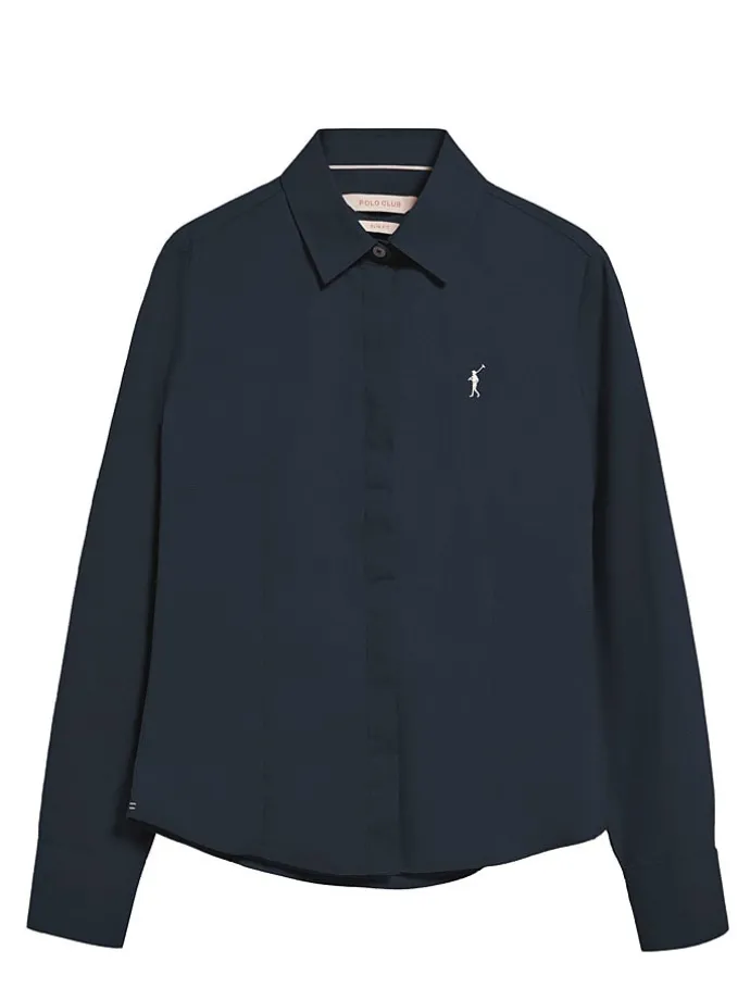 Hemd - Slim fit - in Dunkelblau