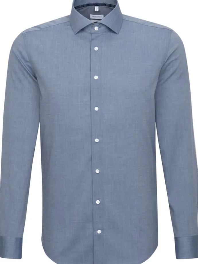 Hemd - Slim fit - in Dunkelblau