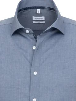 Hemd - Slim fit - in Dunkelblau