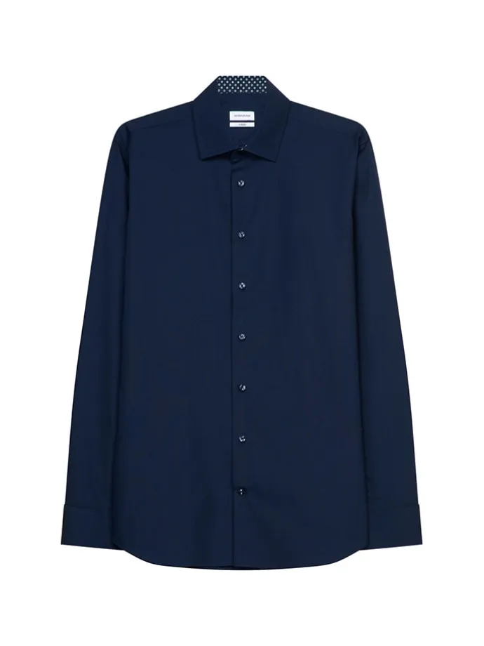 Hemd - Slim fit - in Dunkelblau
