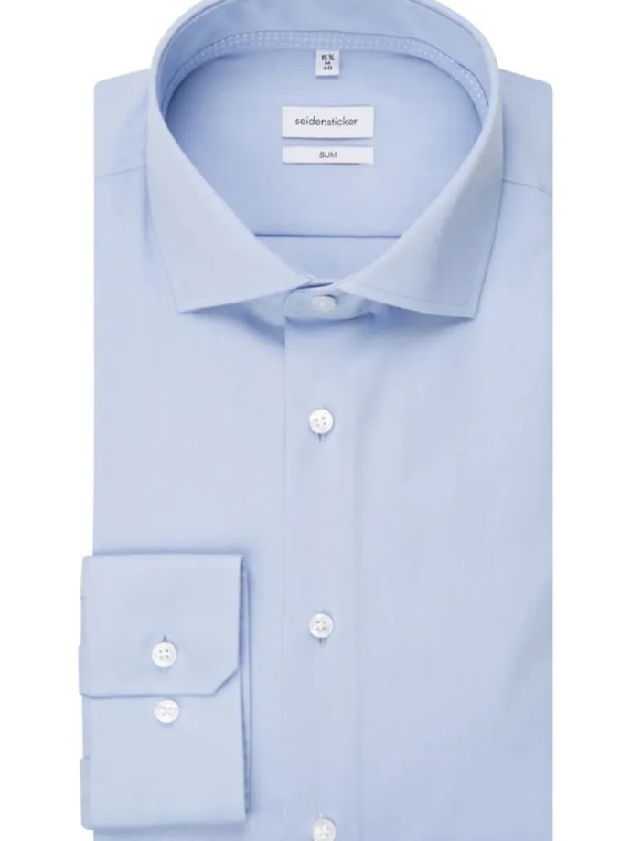 Hemd - Slim fit - in Hellblau