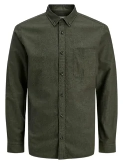 Hemd - Slim fit - in Khaki