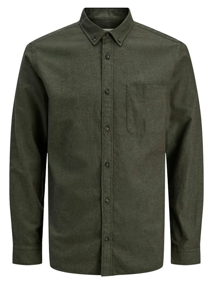 Hemd - Slim fit - in Khaki