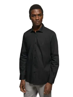 Hemd - Slim fit - in Schwarz