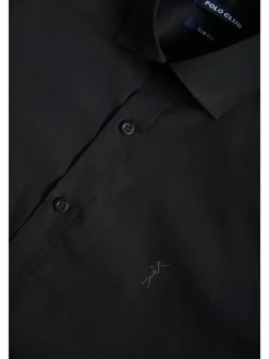 Hemd - Slim fit - in Schwarz