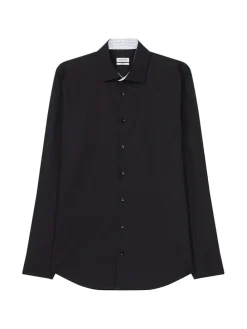 Hemd - Slim fit - in Schwarz