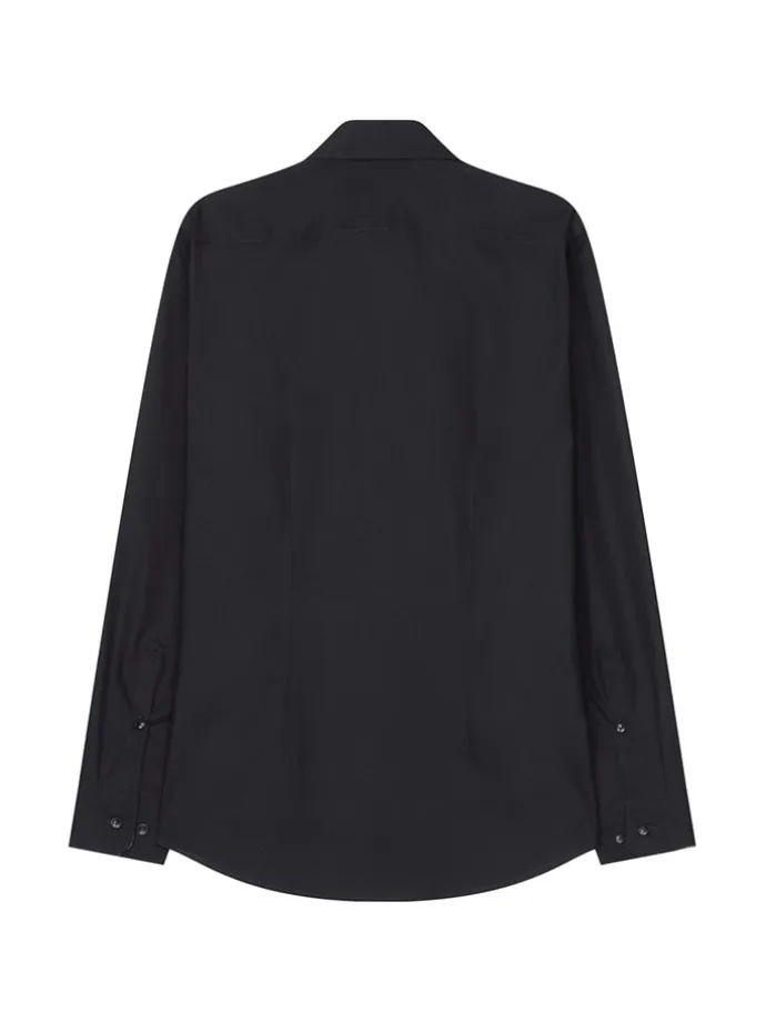 Hemd - Slim fit - in Schwarz
