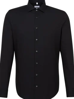 Hemd - Slim fit - in Schwarz