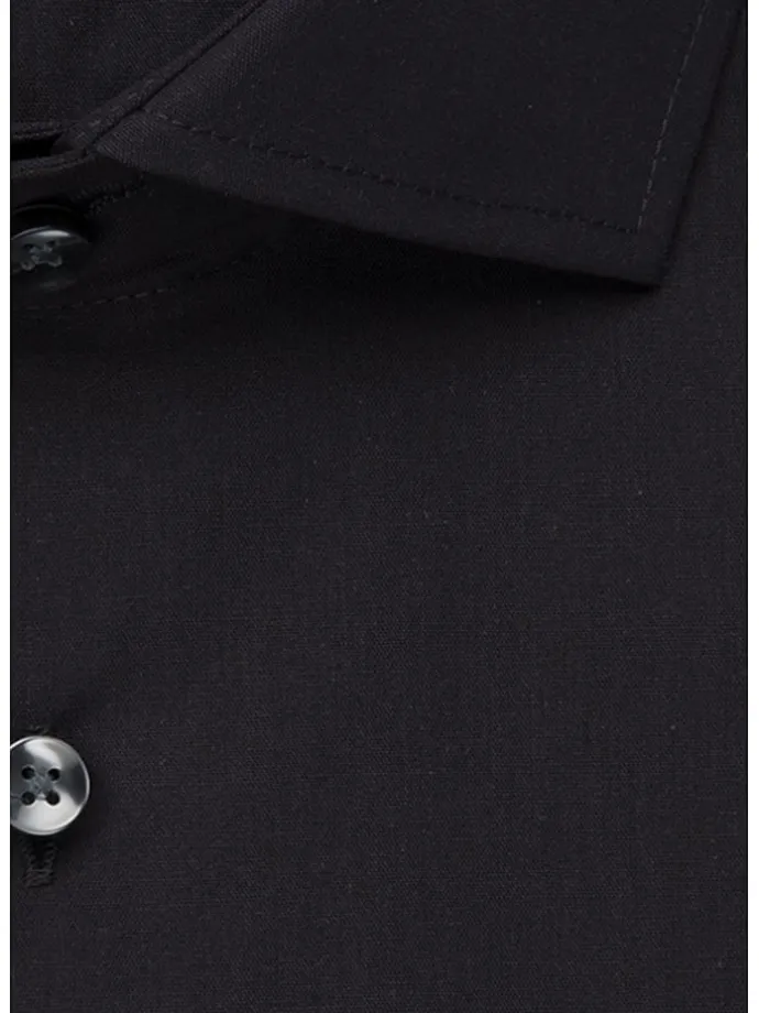 Hemd - Slim fit - in Schwarz