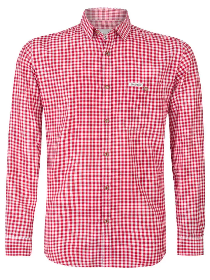 Hemd "Campos 3" in rot
