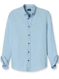 Hemd "Casual" - Regular fit - in Hellblau