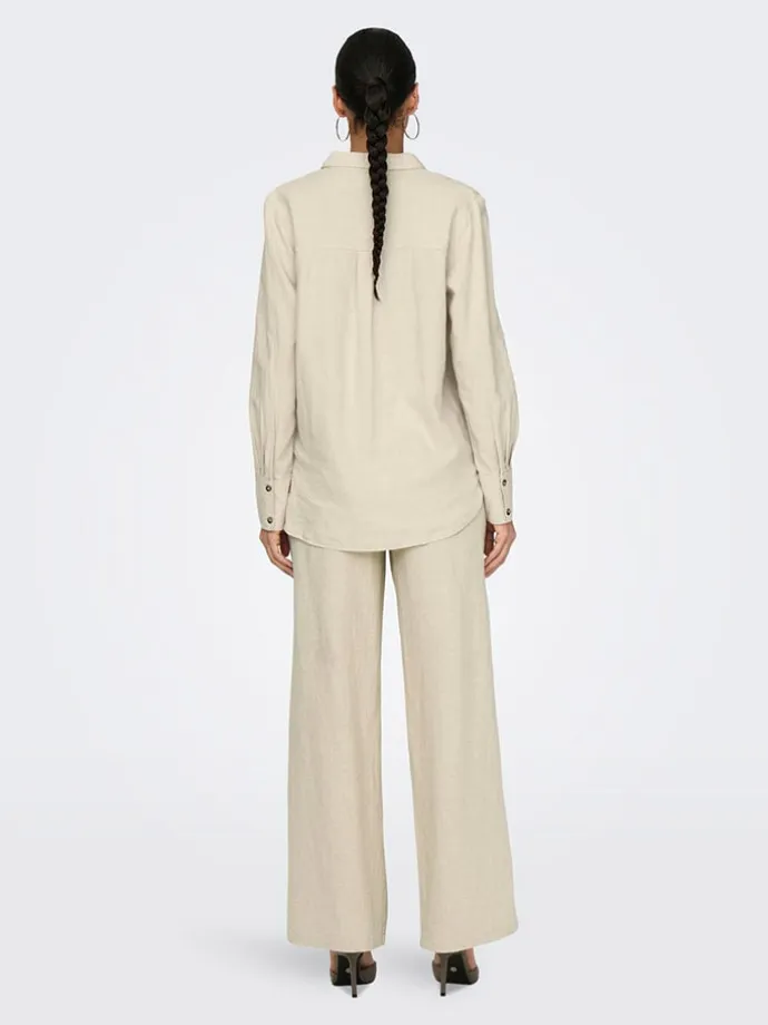 Hemd in Beige